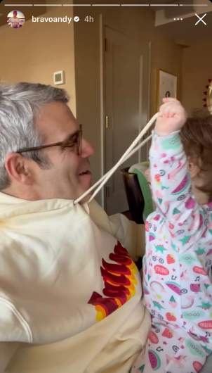 Andy Cohen and his daughter, Lucy.