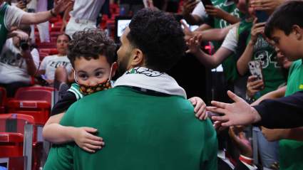 Jayson & Deuce Tatum Dynamic Stretches Far Back – to Tatum’s Mother