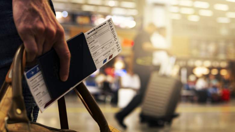A boarding pass.