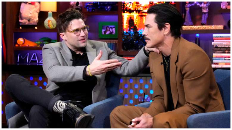Tom Schwartz and Tom Sandoval on "Watch What Happens Live."
