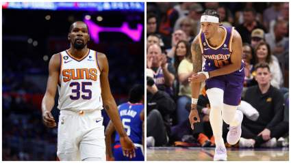 Kevin Durant Showers Damion Lee With Praise After Suns Beat Clippers in Game 3