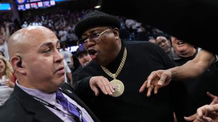 Bay Area Rap Legend Gets the Boot Amid Warriors’ Game 1 Collapse