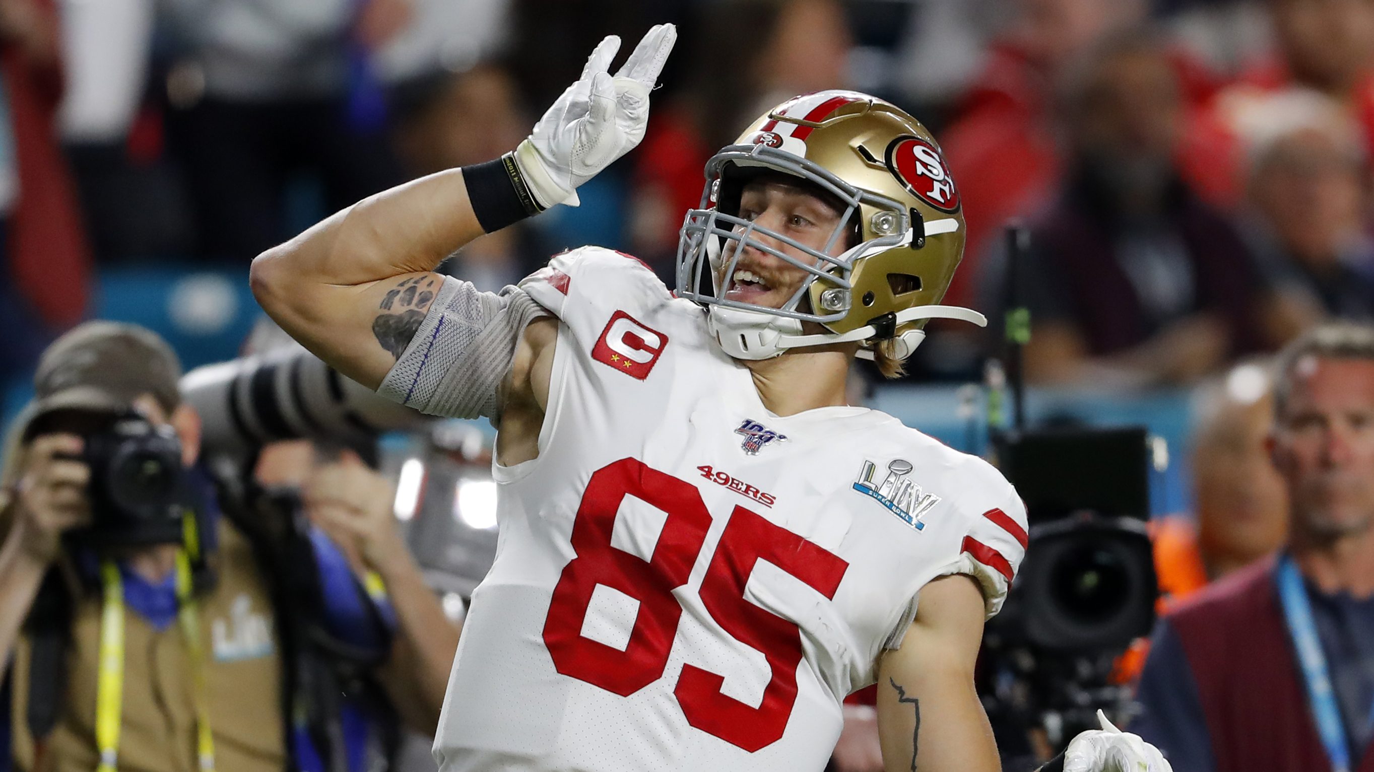 Patriots ready to challenge 49ers star George Kittle