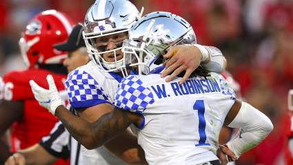 Giants’ Wan’Dale Robinson Raves About Top QB Prospect