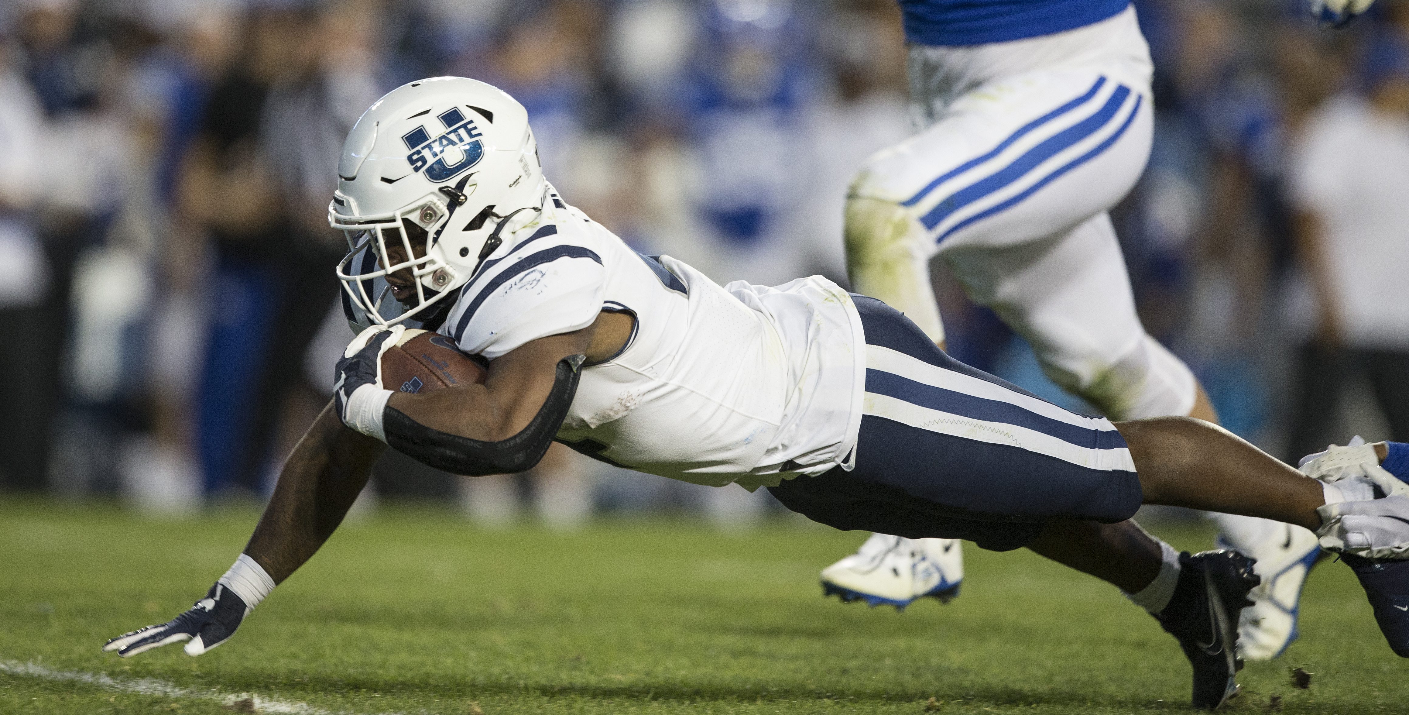 Former USU Running Back Signs With Las Vegas Raiders