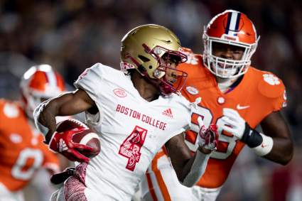 Ravens Continue to Show Interest in Boston College Star WR