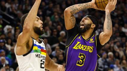 Lakers Star Anthony Davis Target of Bizarre Rudy Gobert Comments
