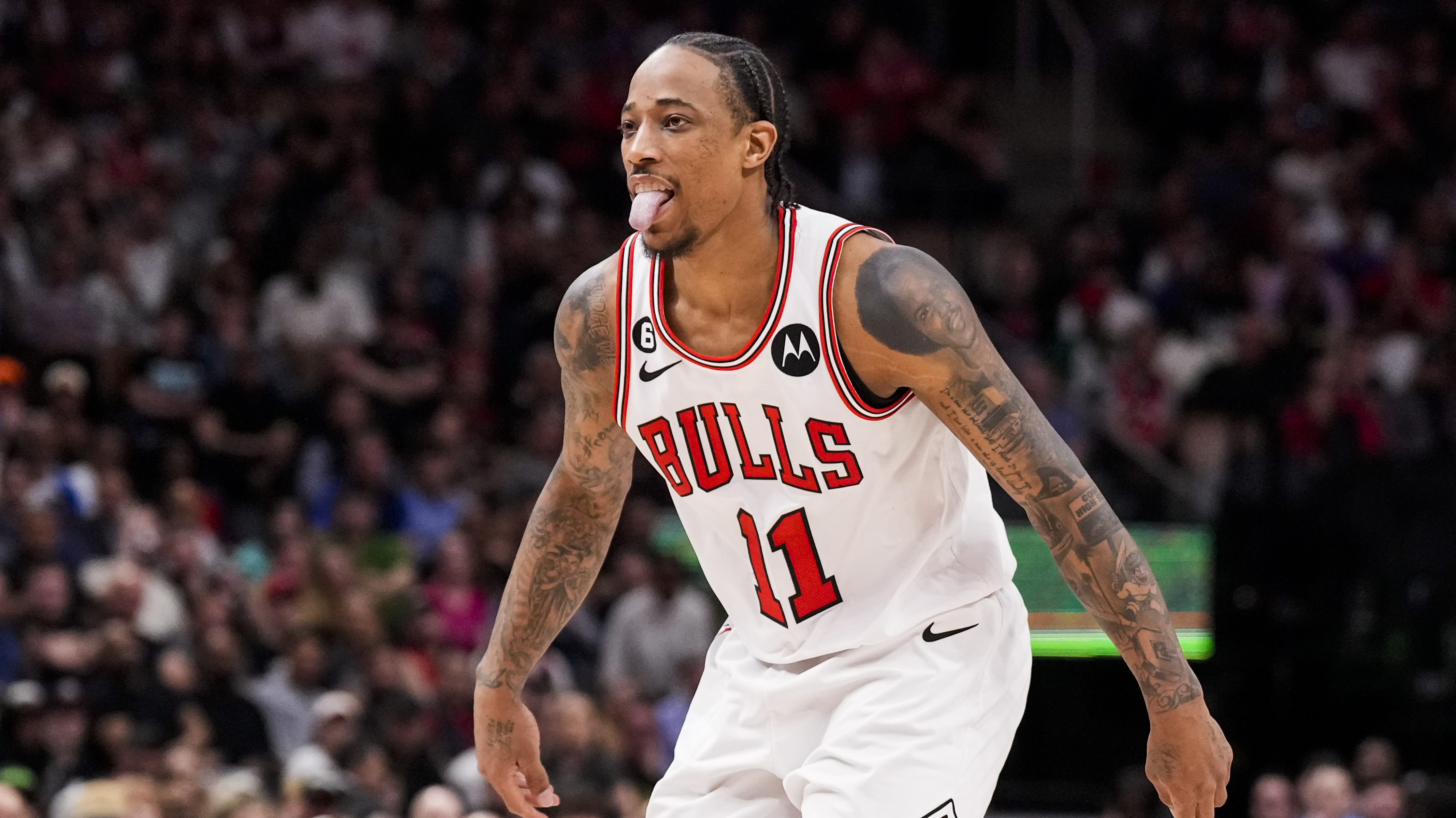 Bulls Rumors Grizzlies Named Trade Option For DeMar DeRozan   GettyImages 1251764062 E1682352235689 