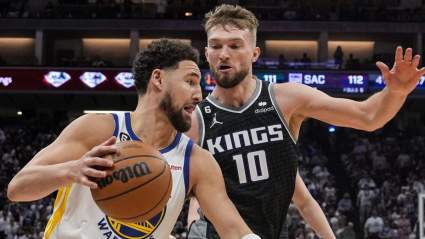 Warriors’ Klay Thompson Calls Out Domantas Sabonis’ After Draymond Green Scuffle