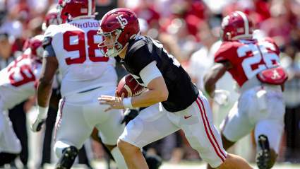 Alabama Quarterbacks Unable to ‘Separate Themselves’ During A-Day