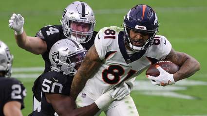 Broncos WR Dragged Over Raiders Diss: ‘Just Thinking About It Pisses Me Off’
