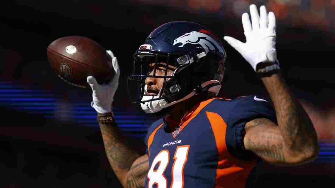 Broncos' Tim Patrick Reveals Positive News on Knee Injury