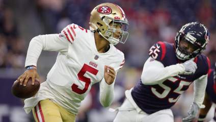 Trey Lance Reuniting With Former Coach Named ‘Top Landing Spot’ for 49ers QB