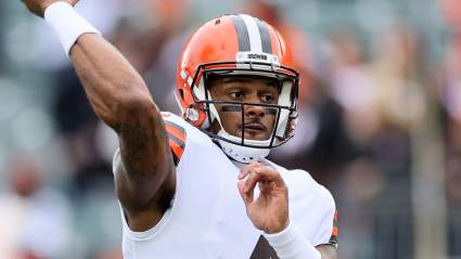 Browns QB Deshaun Watson Taking Heat Over Comments on New WR