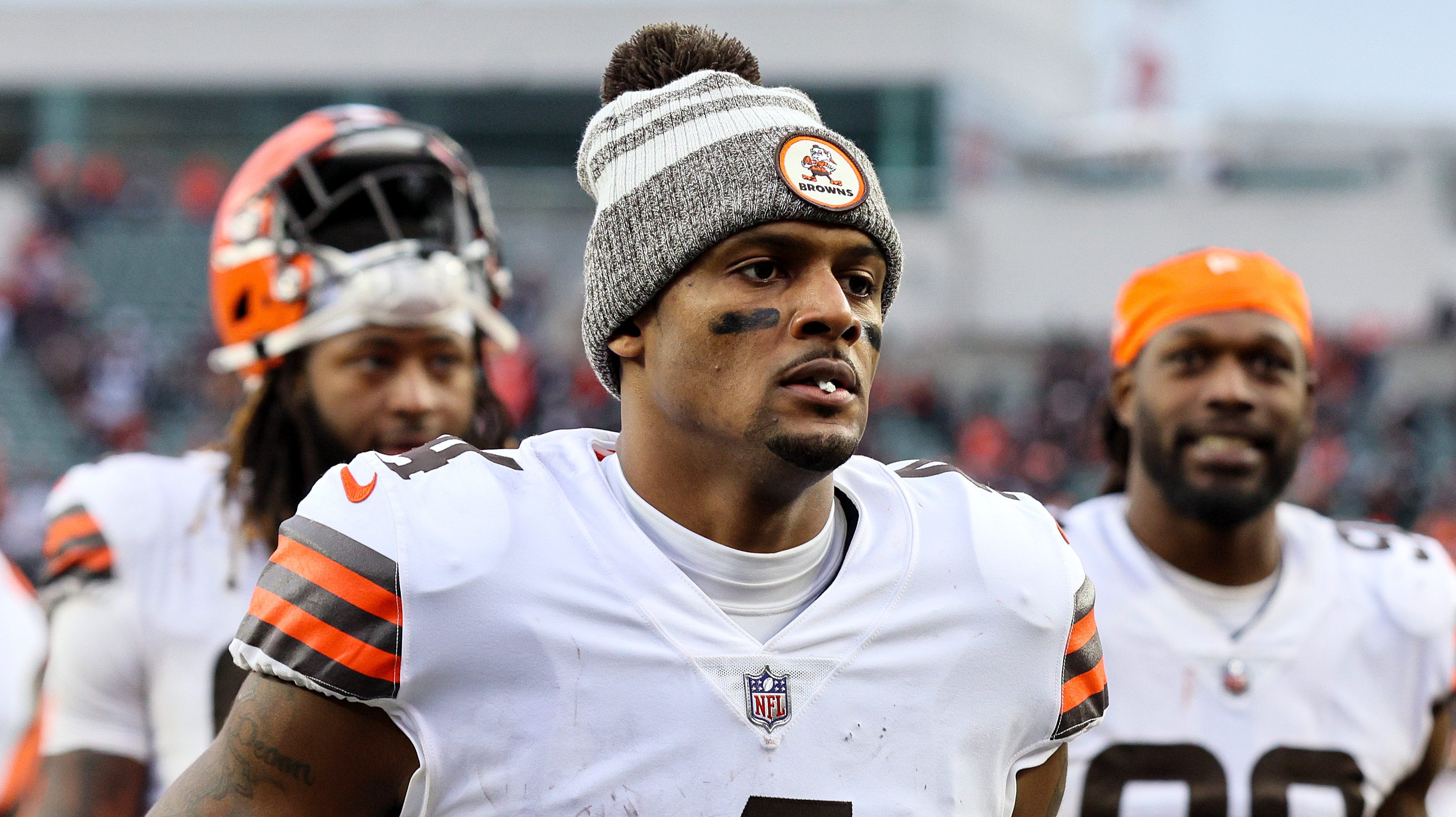 Browns QB Deshaun Watson Issues 3-Word Response to Cam Newton