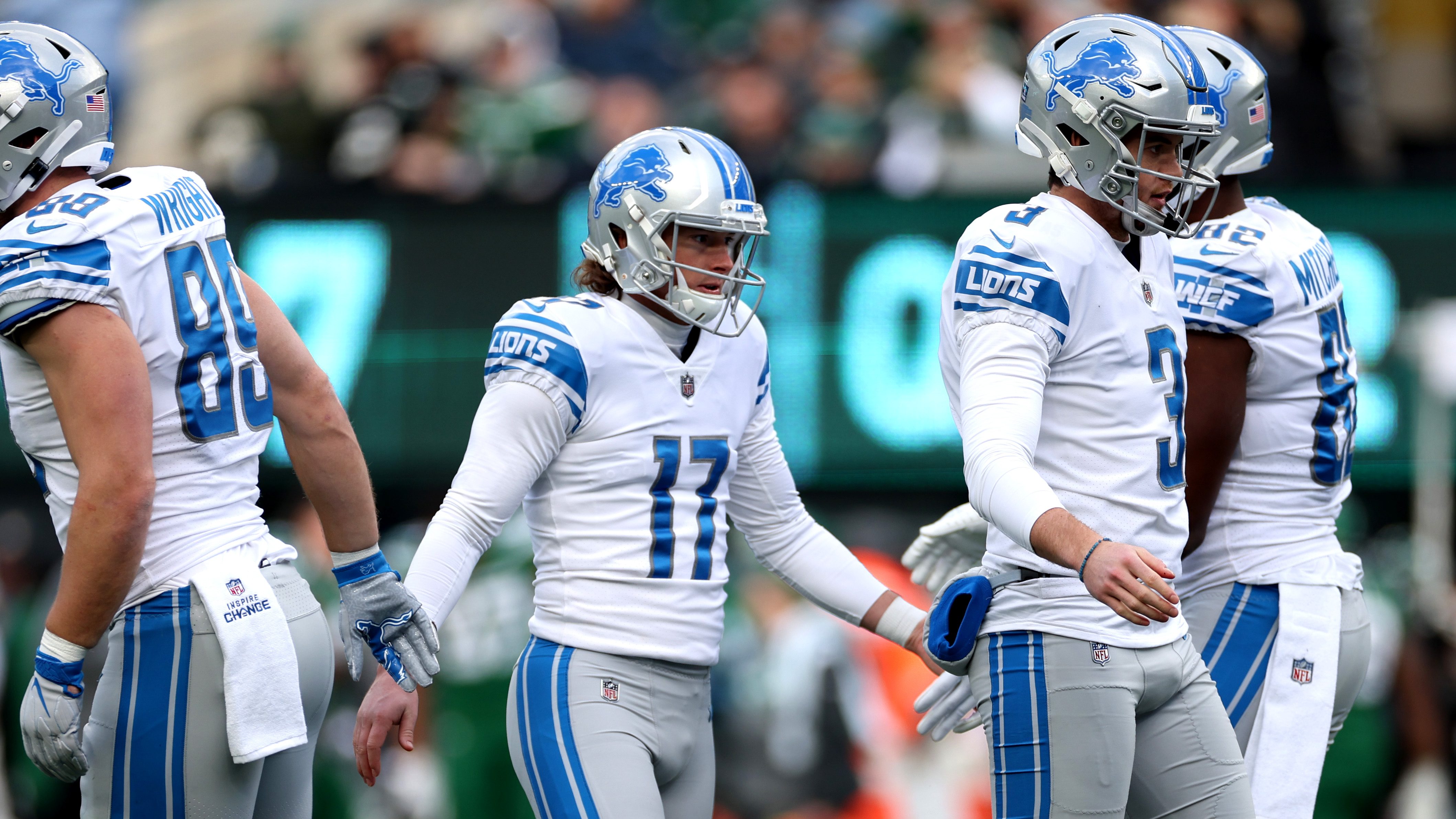 Michael Badgley of Summit NJ is a kicker with the Detroit Lions