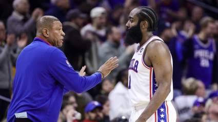 Doc Rivers Sends Strong Message to James Harden Ahead of Sixers-Nets Game 3