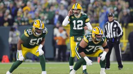 Aaron Rodgers Delivers Message About Jets Draft Target: Report