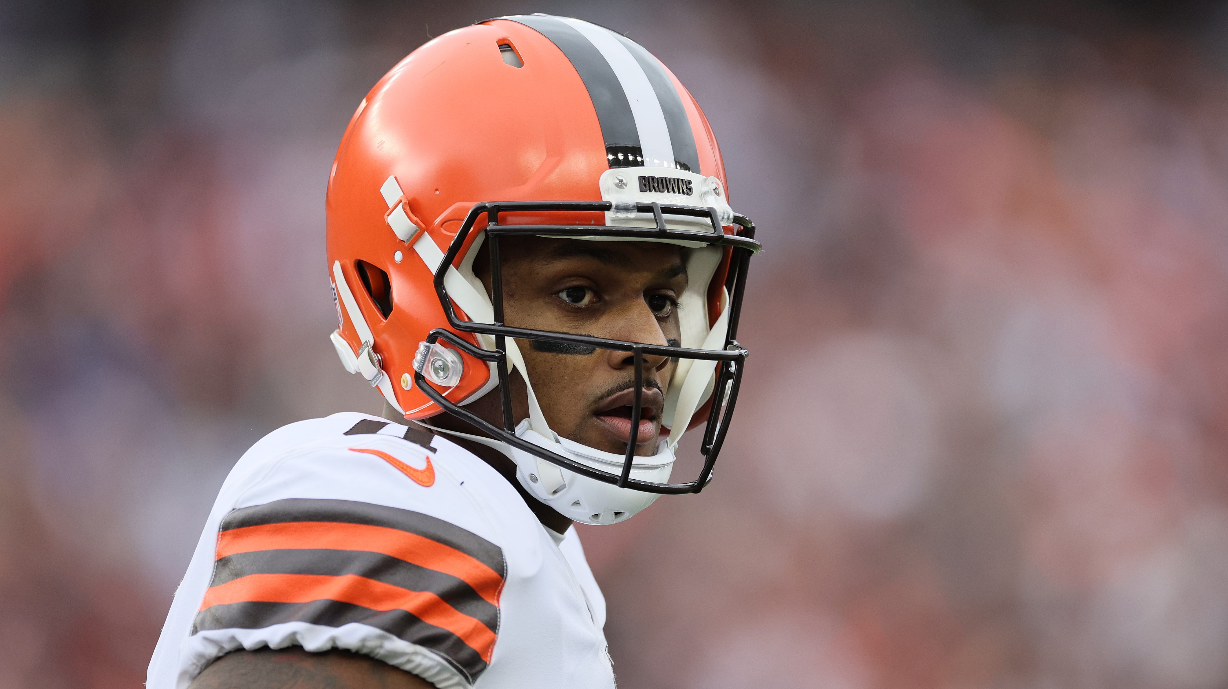 Browns Deshaun Watson 'in a different space' after suspended