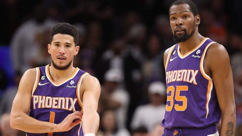 Kevin Durant and Devin Booker, Phoenix Suns