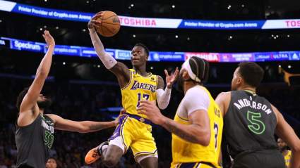 Anthony Davis Sends Message on Dennis Schroder After Lakers Beat Timberwolves