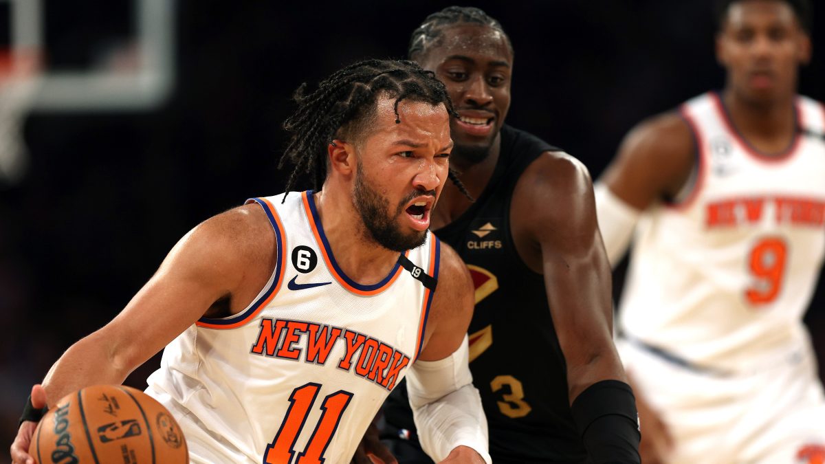 Knicks' Jalen Brunson Issues 2-Word Response On RJ Barrett