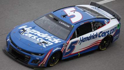 NASCAR Inspecting No. 5 Chevrolet After Massive Talladega Wreck