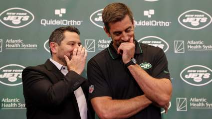 Joe Tippmann’s Reaction to Jets’ Aaron Rodgers Question Goes Viral