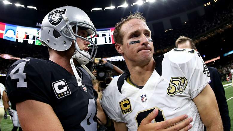 derek carr drew brees