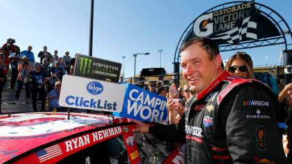 The Rocket Man Joins a Prestigious NASCAR List