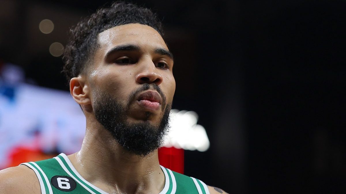 Jayson Tatum Boston Celtics Unsigned 2022 NBA All-Star Game