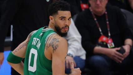 Celtics’ Jayson Tatum Admits Trying to Scare Hawks Guard