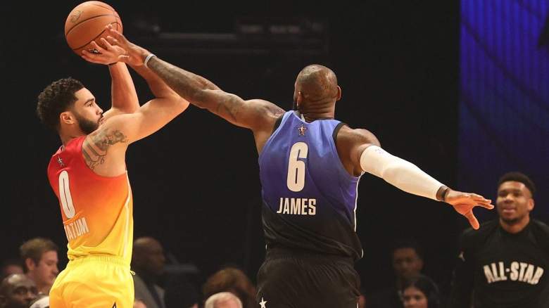 Jayson Tatum and LeBron James Facing Off in The All-Star Game