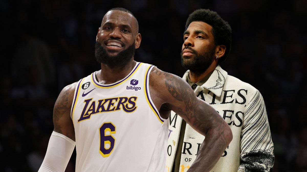 Kyrie Irving & LeBron James Ignite Offseason Rumors With Lakers Appearance