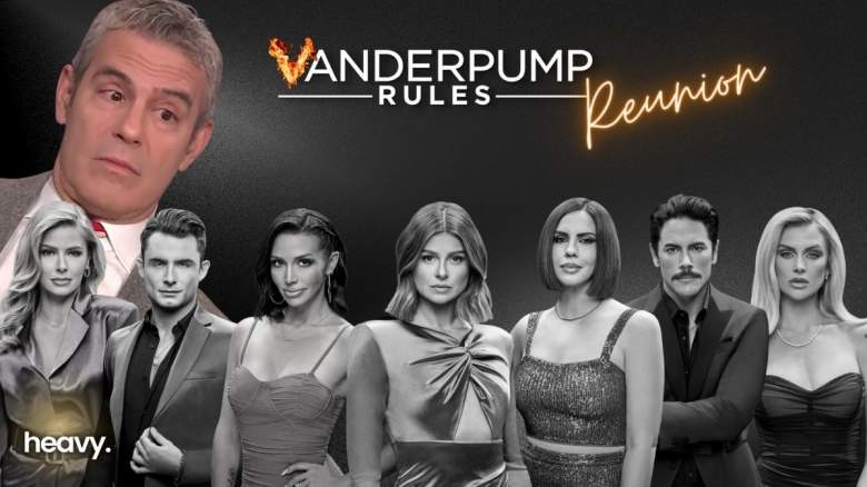 Andy Cohen and the "Vanderpump Rules" cast.