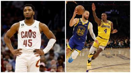 Donovan Mitchell Reacts to Lonnie Walker IV’s Game 4 Breakout for Lakers