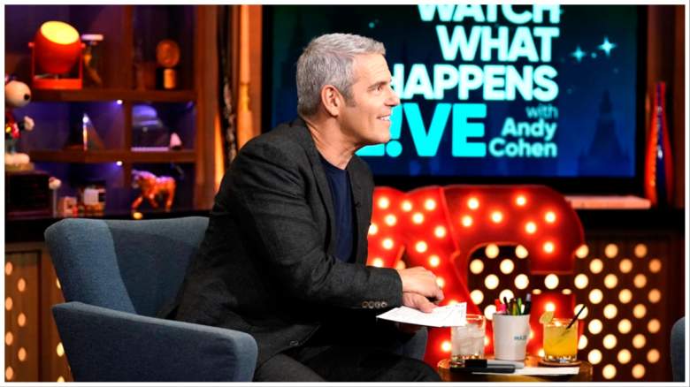 Andy Cohen on "Watch What Happens Live" in 2023.