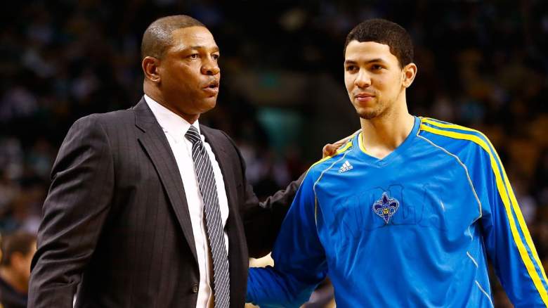 Doc Rivers and his son Austin Rivers
