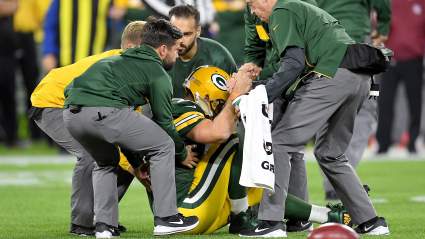 Aaron Rodgers Walks Off Jets’ Practice Field: ‘Something Clearly Not Right’