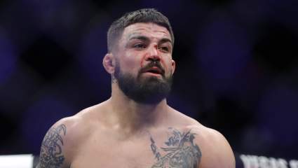 Mike Perry Shows Off Injury From Knocking Out Luke Rockhold’s Tooth