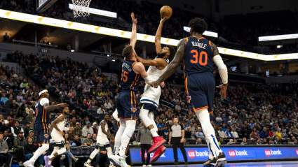 Karl-Anthony Towns Partying With Knicks Legend Adds More Fuel to Trade Rumors