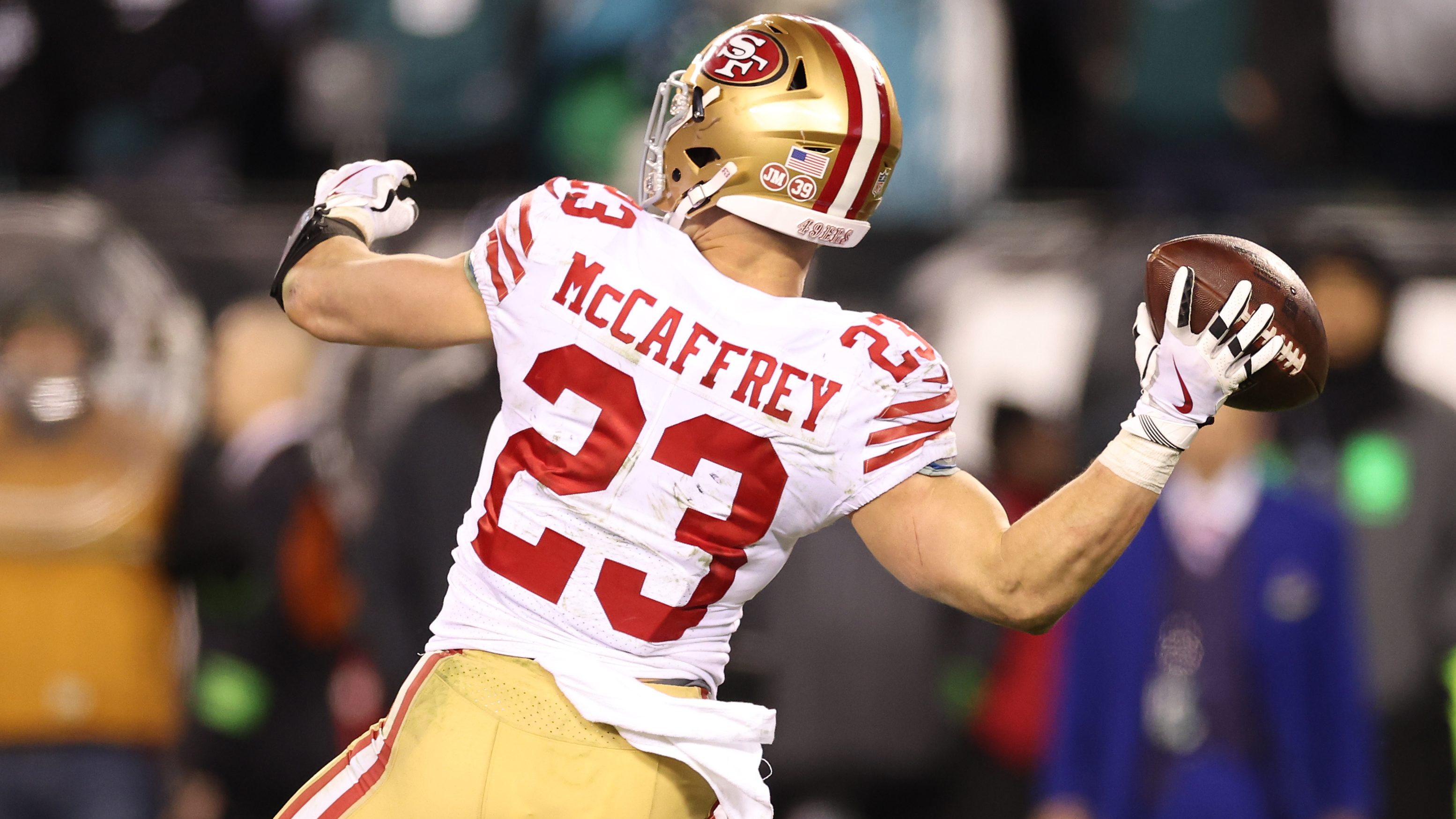 Christian McCaffrey gets jersey No. 23 after trade to Niners