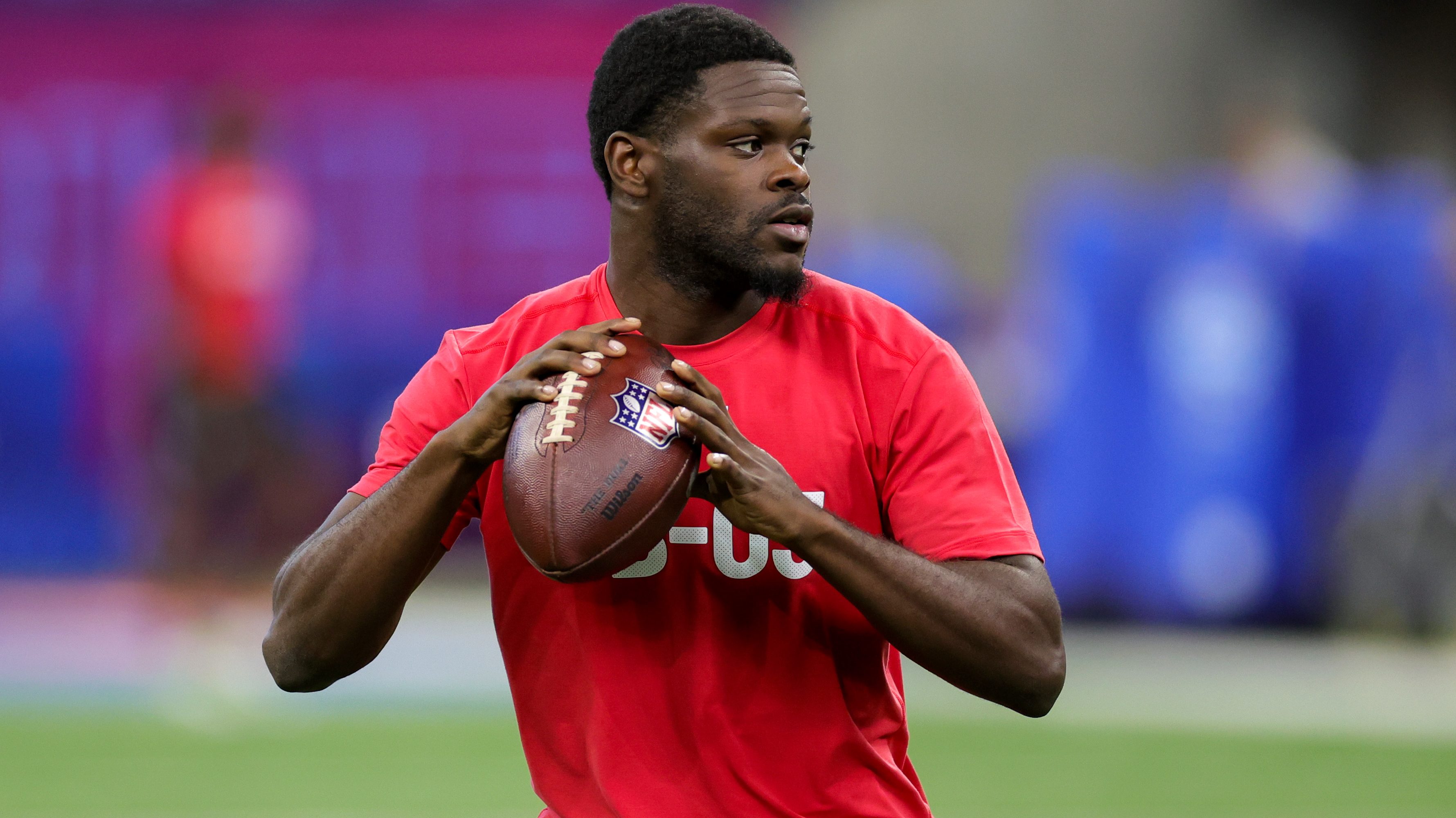 NFL Draft combine: Ex Louisville football QB Malik Cunningham on USFL