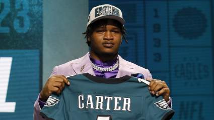 Eagles Send 1-Word Message on New Star Jalen Carter Amid Rumors