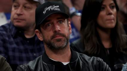 Heat’s Kevin Love Reveals Courtside Trash Talk He Threw at Aaron Rodgers