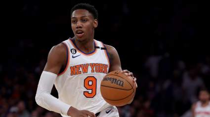 RJ Barrett Singled Out as Knicks Take on Miami Heat in Game 2
