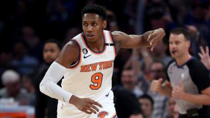 RJ Barrett Name-Drops 2 Players After Knicks Even Series vs. Heat