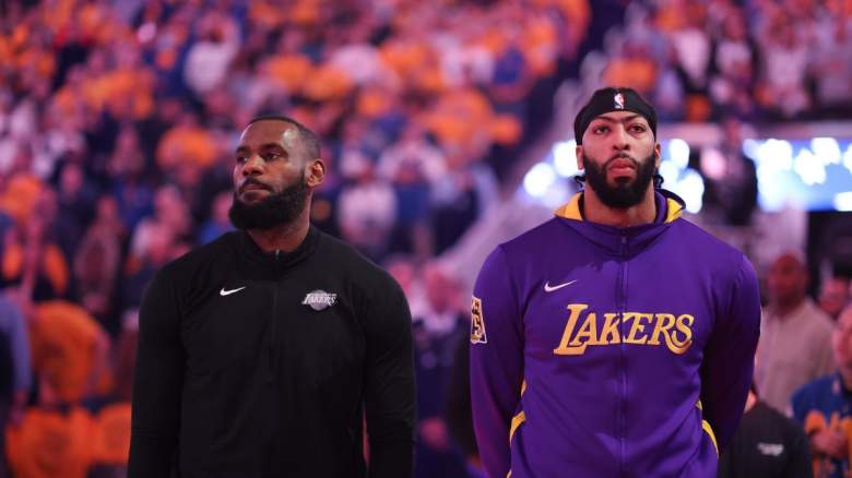 Lakers stars LeBron James and Anthony Davis
