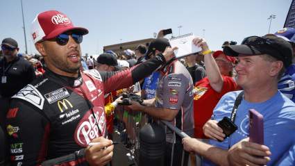 Bubba Wallace Furthers Goal of Giving Back With Dr. Pepper