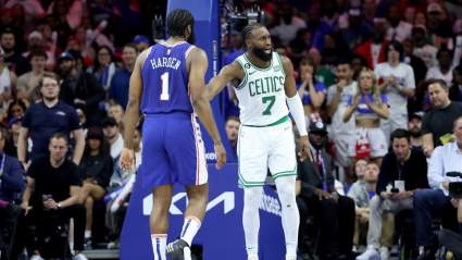 Jaylen Brown Takes Possible Jab at Joel Embiid, James Harden After Sixers Loss